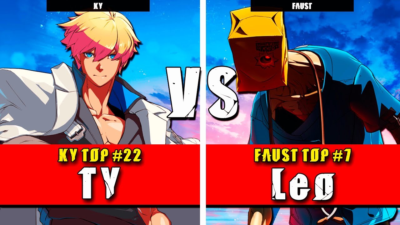 GGST | TY (Ky) VS Leo (Faust) | Guilty Gear Strive High level gameplay