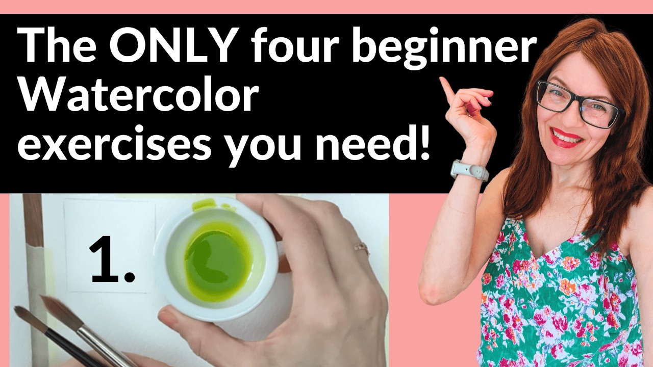 The 4 Step Protocol to Transform Your Skills! (Watercolor Painting For Beginners!)