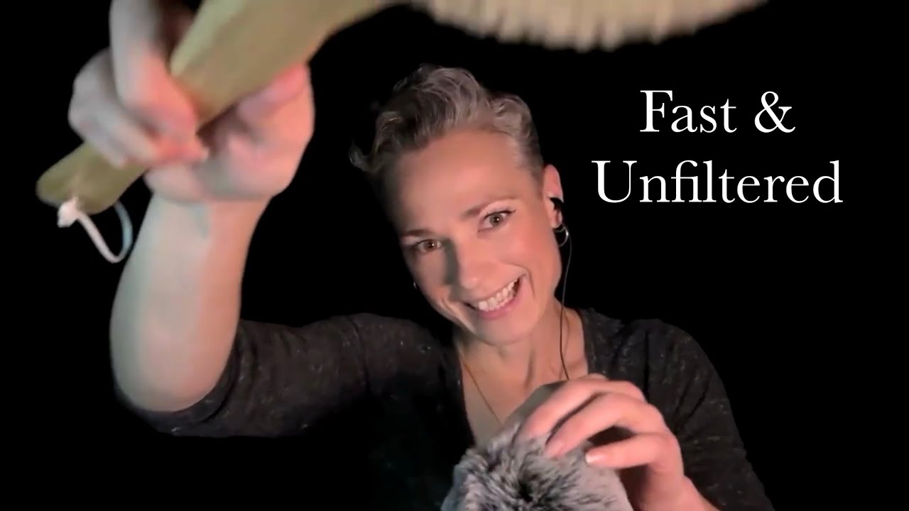 Playful Sounds, Random Objects & Whispering | Fast & Aggressive ASMR
