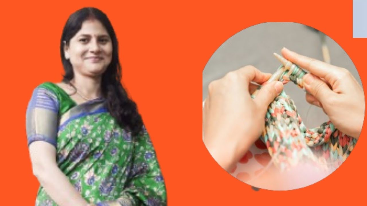 Sangeeta Craft & Creation is live multi colour sweater design  tutorial