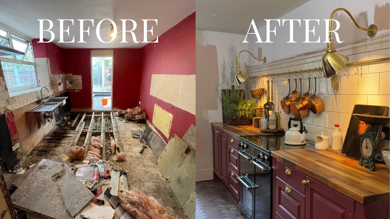 Huge Kitchen Makeover & Secret Garden Transformation