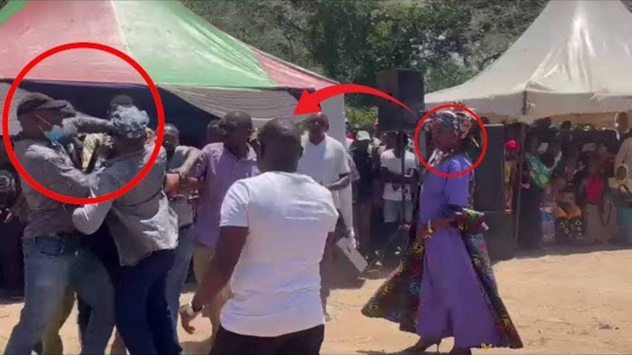 DRAMA IN KILIFI AFTER GETRUDE MBEU CLASHED WITH AISHA JUMWA FORCING AISHA JUMWA RUN LIKE BURUKENGE