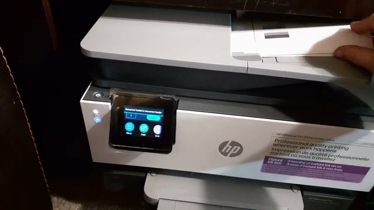 Review of HP OfficeJet Pro 9120e series.