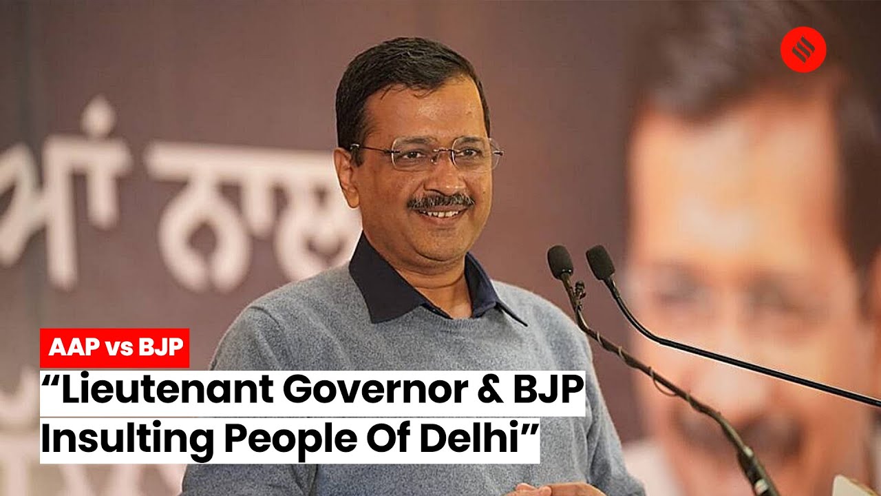 &ldquo;LG VK Saxena & BJP Insulting People Of Delhi; Stopping Good Work&rdquo;: CM Arvind Kejriwal