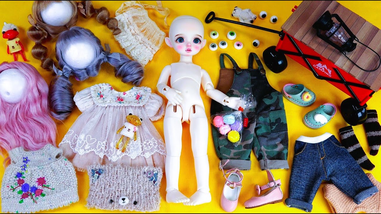 BJD DollVillage Vampire Lola Box opening/doll dress up/camping cart구관 돌빌리지 뱀파이어 로라 개봉