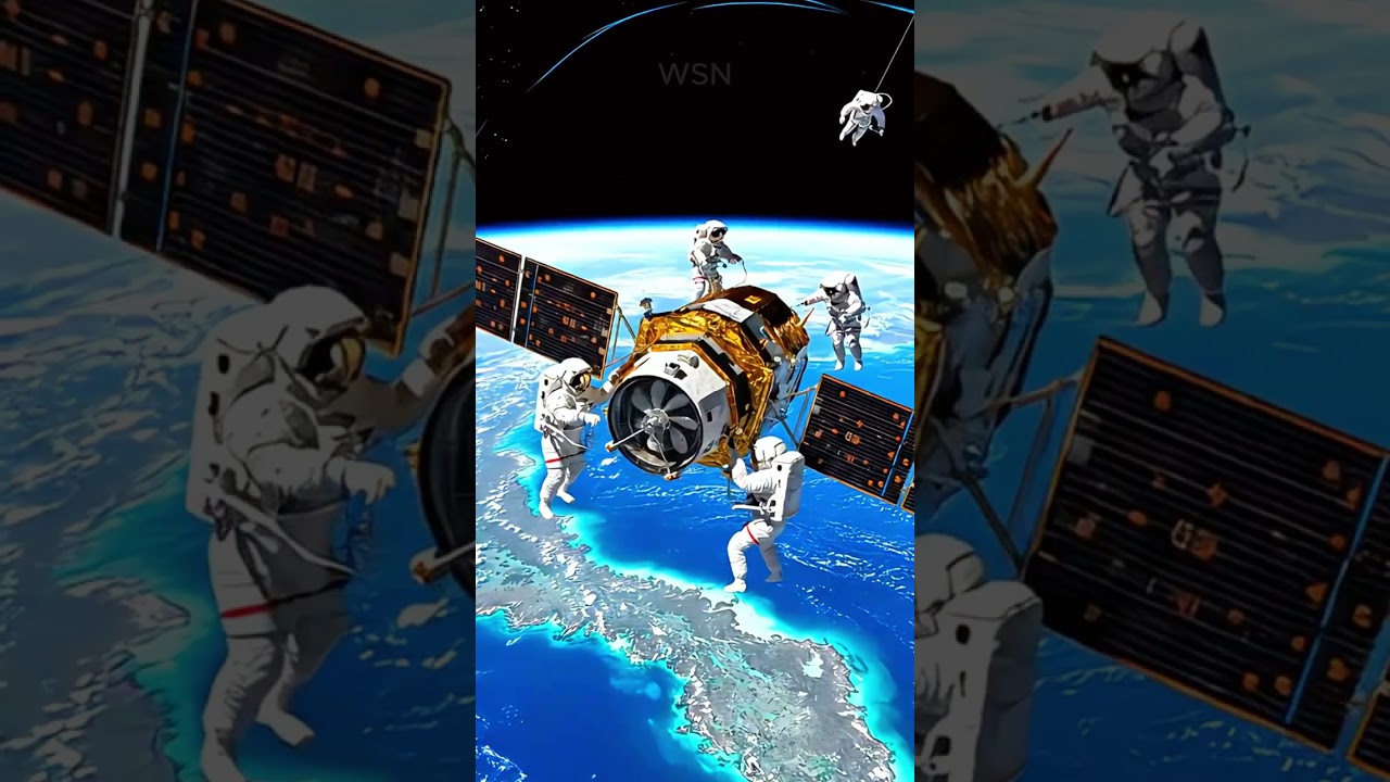 Orbiting innovation: Astronauts perform complex repairs 