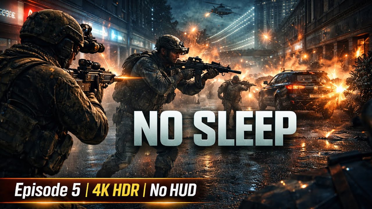 Battlefield 6 Campaign Episode 5 – No Sleep | Cinematic 4K HDR No HUD