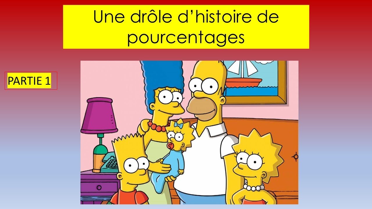 Le paradoxe de Simpson - Partie 1