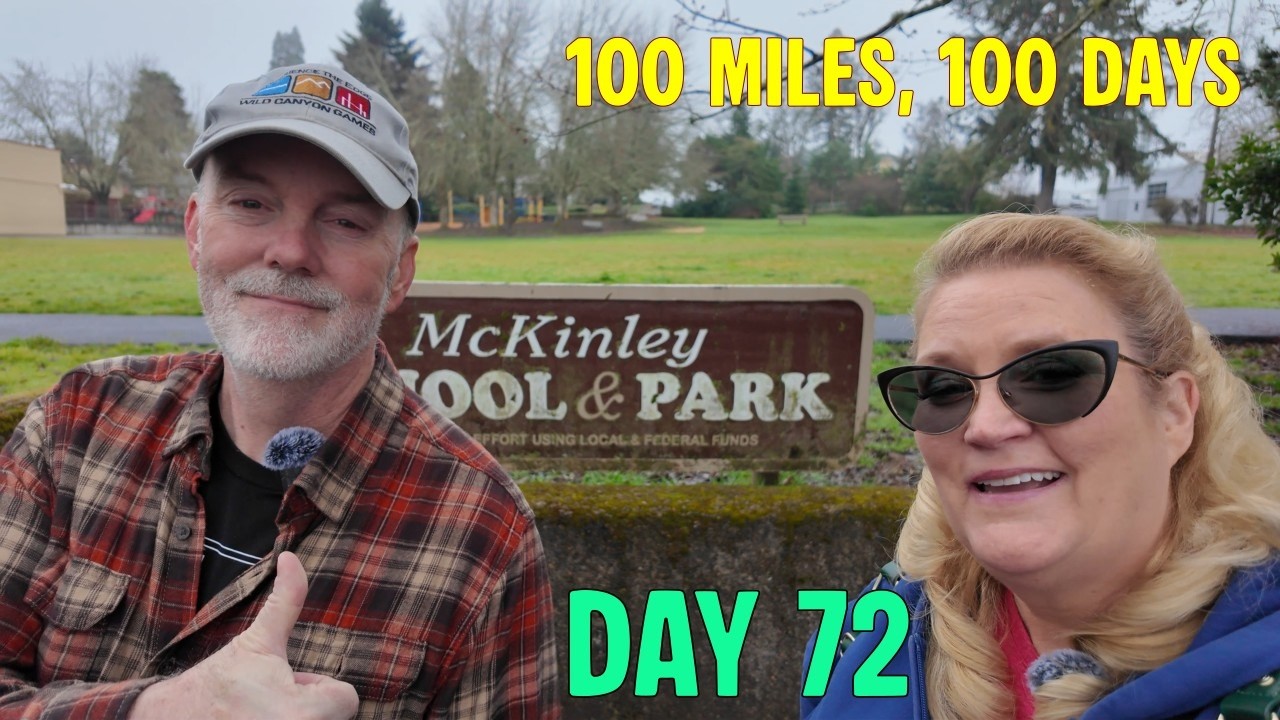 100 Miles, 100 Days: Day 72 McKinley School walk around