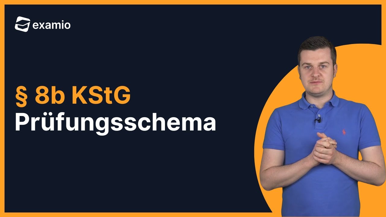 § 8b KStG | Prüfungsschema
