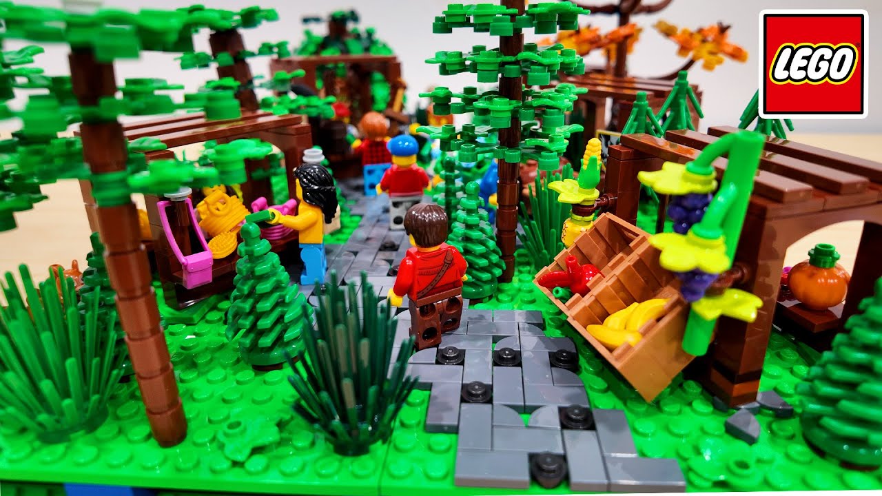 Adding a Farmers Market to the LEGO City