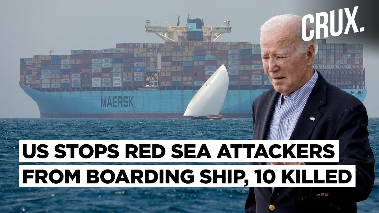 Red Sea Mayhem As Houthis Attack Same Ship Twice | Israel To Ease Gaza Naval Blockade | Hamas War