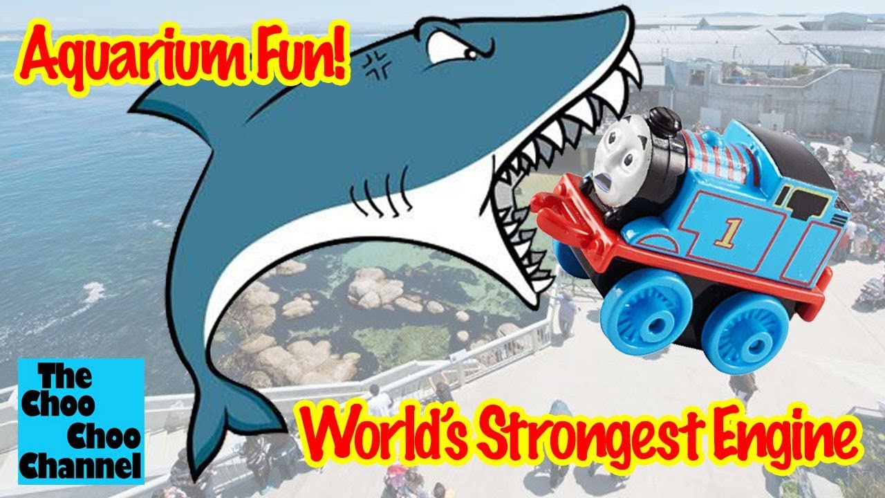 AQUARIUM Fun! | World's Strongest Engine | Thomas and Friends Toy Trains