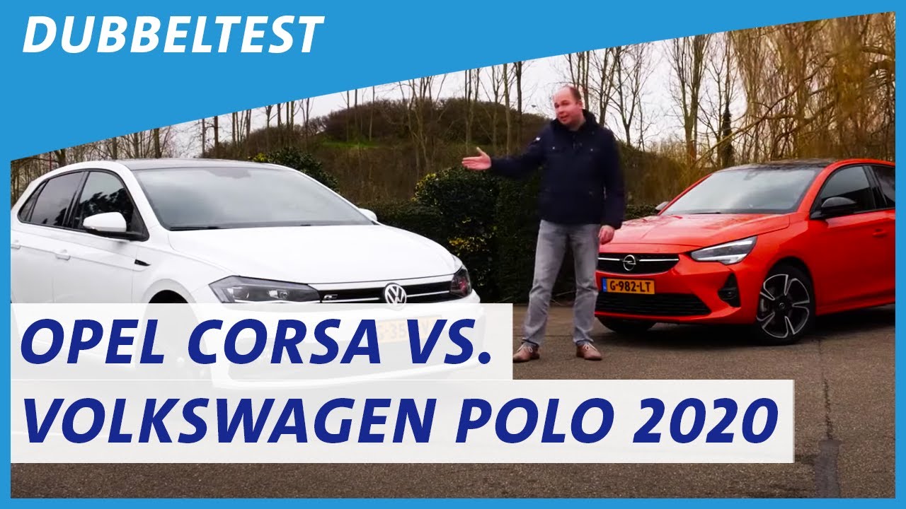 Opel Corsa vs. Volkswagen Polo 2020 | ANWB dubbeltest