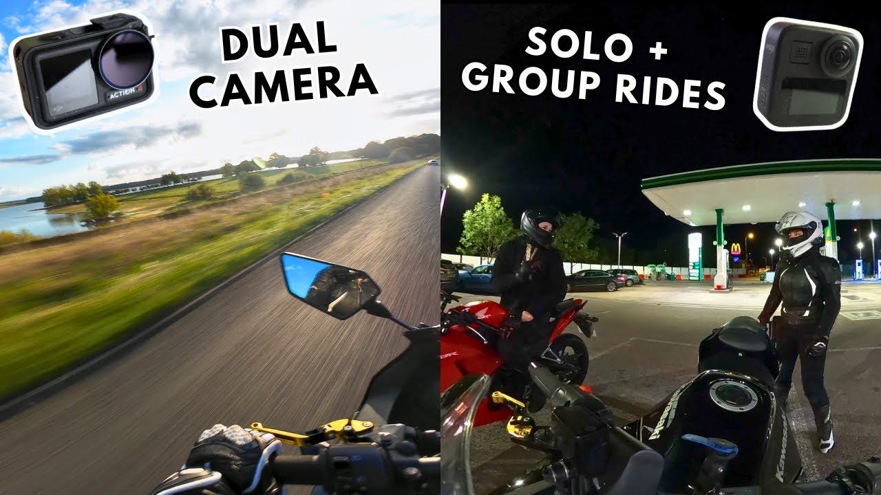 My HIGH QUALITY MOTOVLOG set up - record GROUP INTERCOM & cinematic solo rides