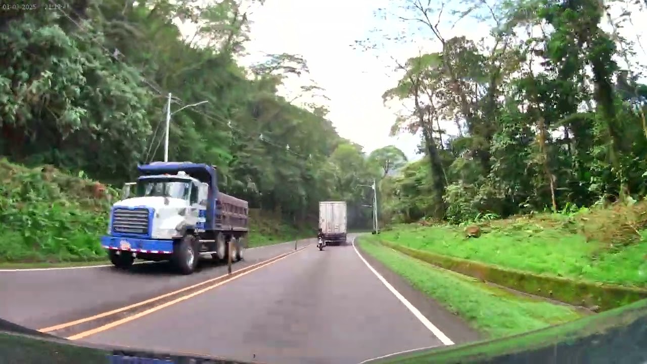 Way to the airport from Sarapiqui lodge to San Jose - Rt 32 REC 0185 A RJ CostaRica