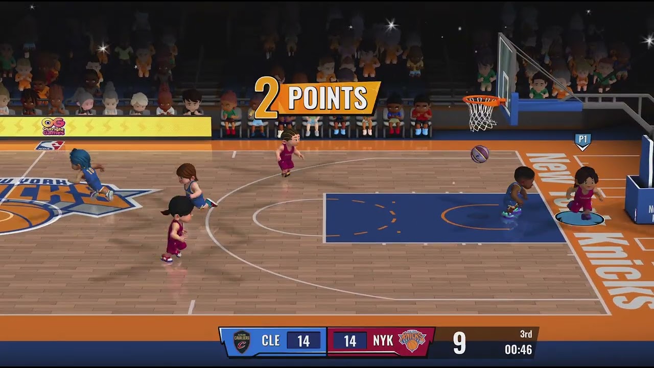 NBA BOUNCE Game 015 Cleveland Cavaliers vs New York Knicks