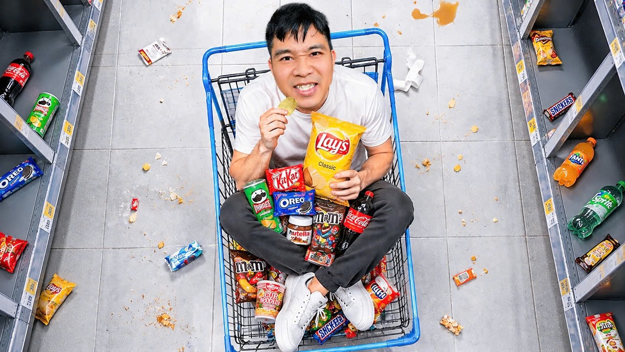 PHD - Người Cuối C&ugrave;ng Ngừng Ăn Đồ Ăn Trong Si&ecirc;u Thị Chiến Thắng 10 Triệu