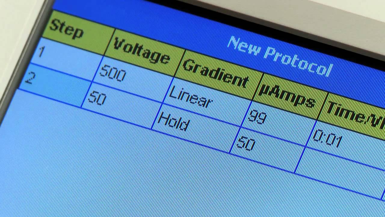 PROTEAN® i12™ IEF System — Creating a Protocol