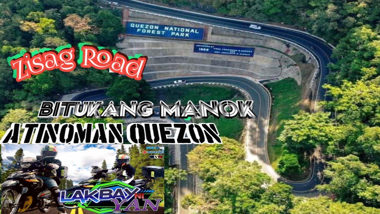 Zigzag Road( Bitukang Manok ) #AtimonanQuezonProvince #Beautiful #nature #goprohero8black #kythelmet