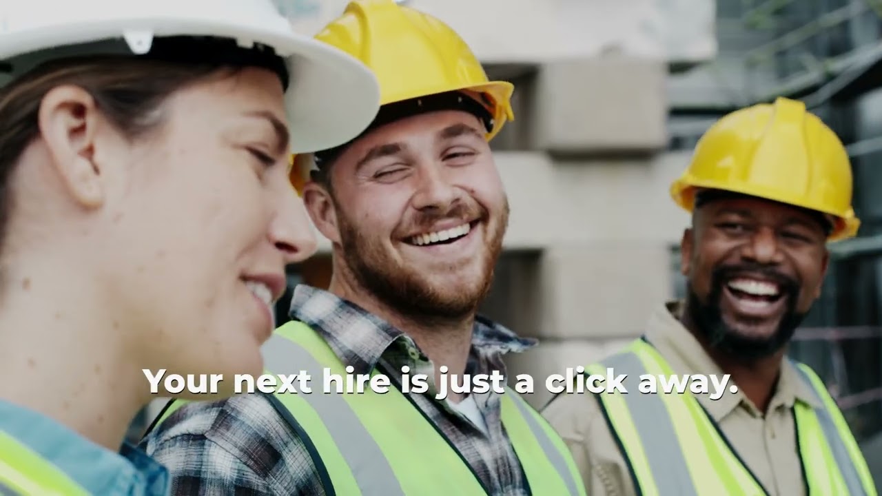 Build Your Team, Not Your Costs. Post Construction Jobs for FREE