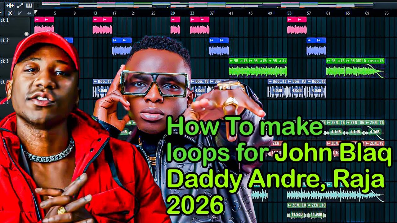 How To Make a Loop for John Blaq Raja (Daddy Andre, Liam Voice) etc
