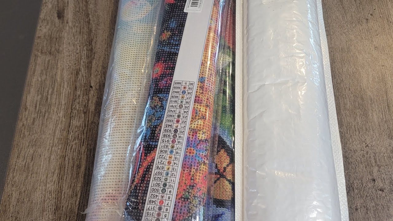Temu large Canvas diamond painting haul