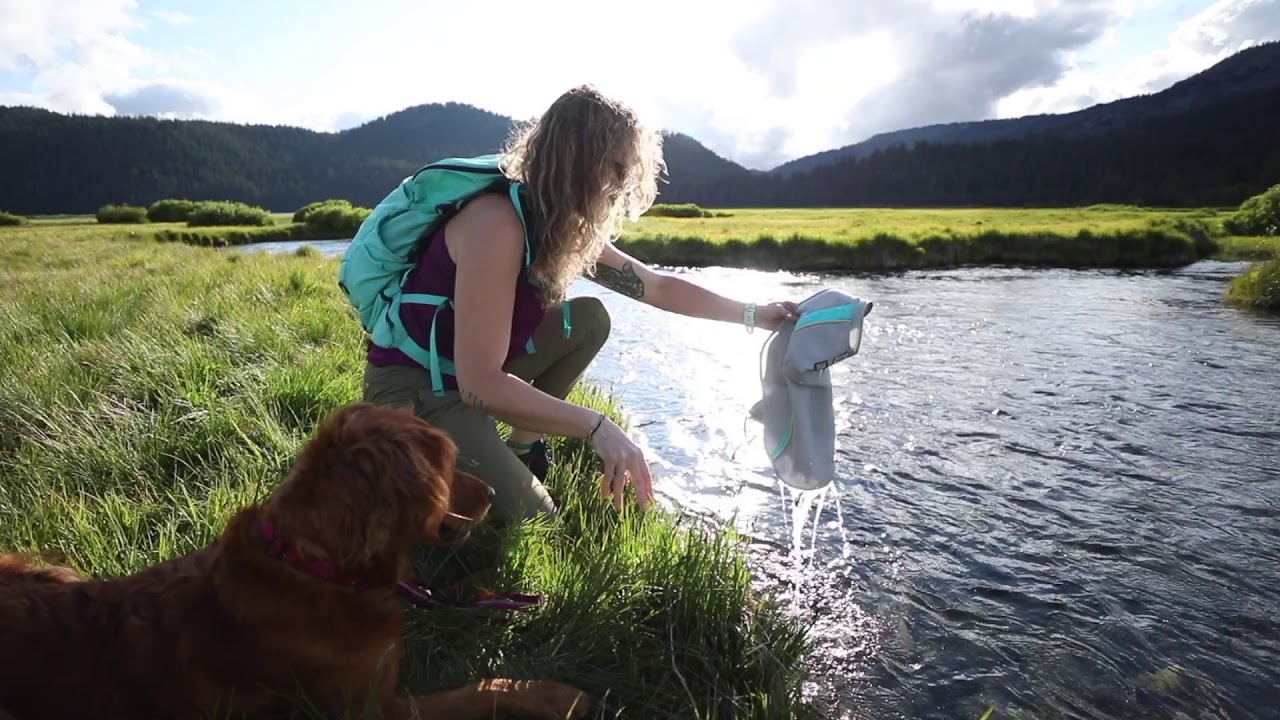 How to use Ruffwear cooling gear for dogs