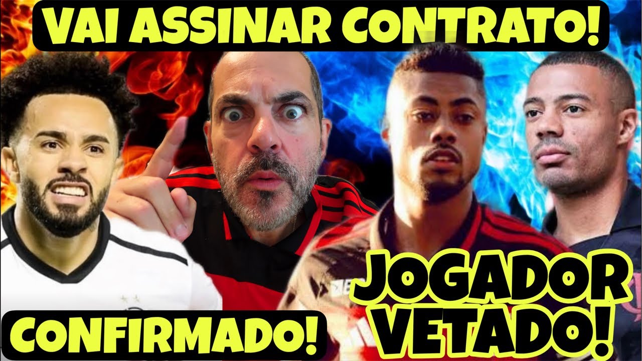 PLATÃO URGENTE! VETADO! SAIU AGORA! CONTRATO SERÁ ASSINADO! DIRETORIA CONFIRMA ATACANTE NO MENGÃO!