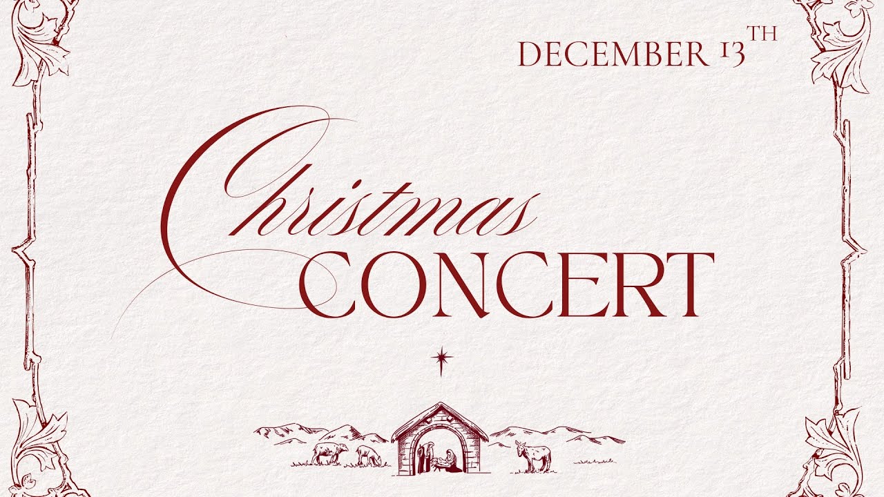 December 13, Saturday Evening - Christmas Concert (English)