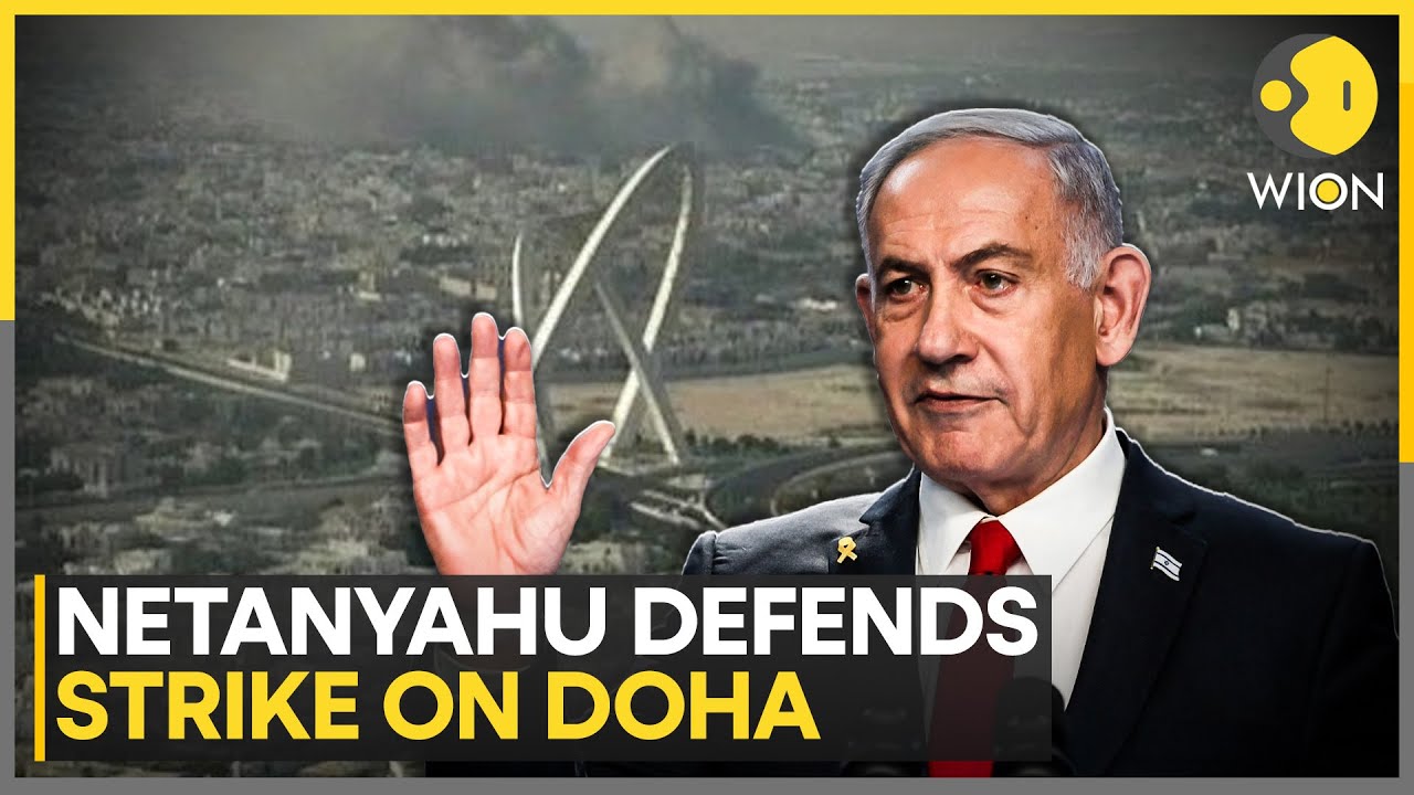 Doha Strike: Netanyahu Warns Qatar, Says 'Expel Hamas or Face Consequences'  | WION
