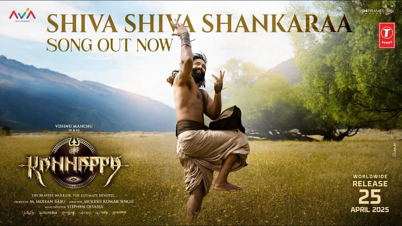 Kannappa: Shiva Shiva Shankaraa (Lyrical Song) - Hindi | Mohan Babu | Vishnu Manchu | Mukesh Kumar S