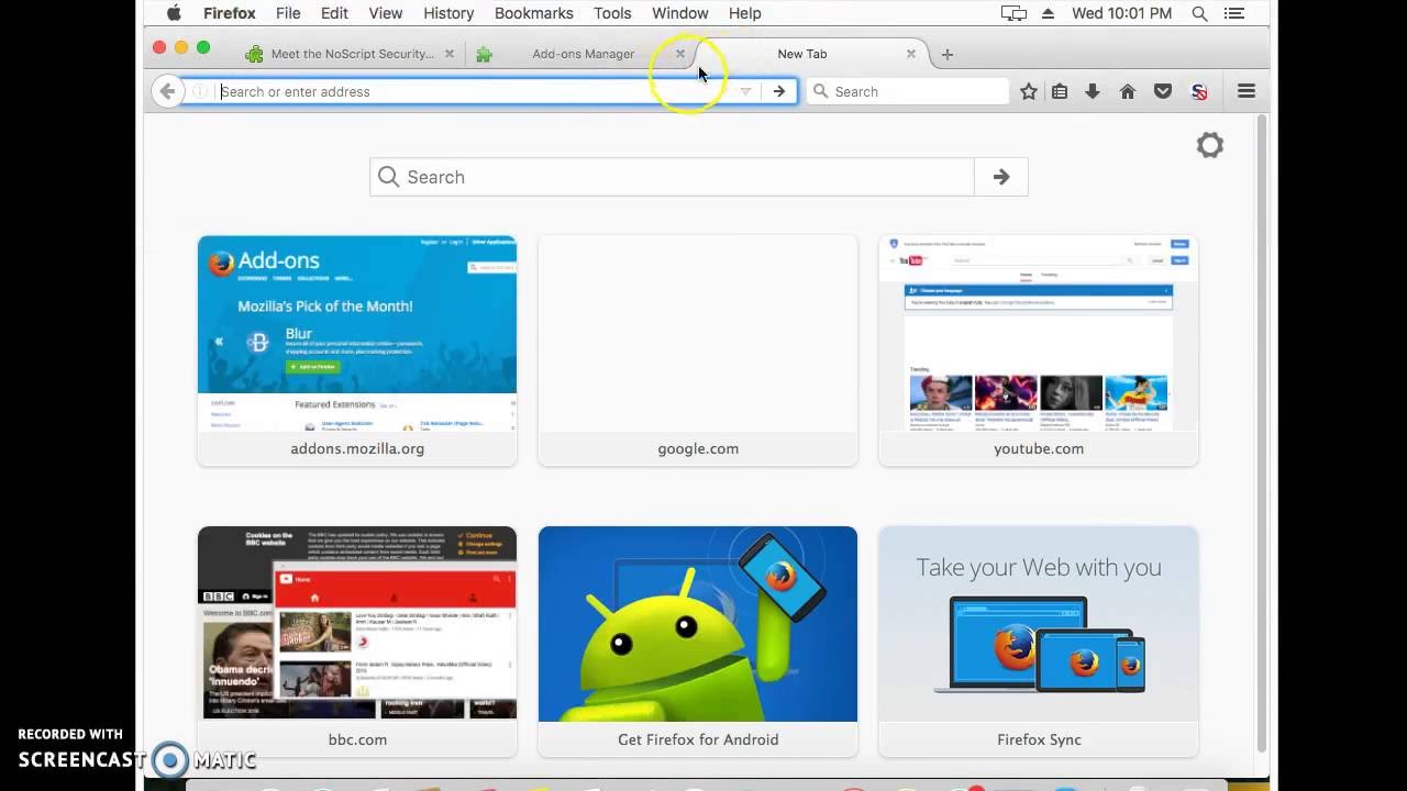 NoScript Security Suite - protect yourself against XSS and Clickjacking attacks - Firefox - Mac OS X