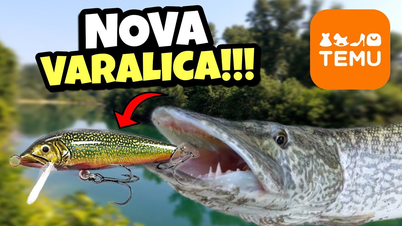 Pecanje Štuke i Klena posle kiše !!! Testiramo novu varalicu sa TEMU-a !!!