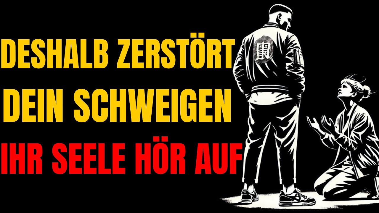 Deshalb zerstört dein SCHWEIGEN ihr Seele | Stoizismus