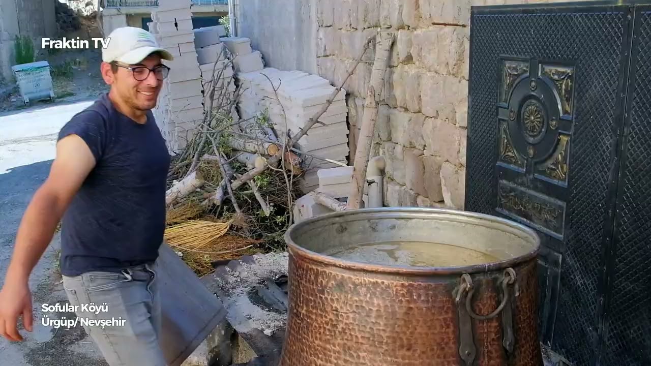 Meşhur Ürgüp Pekmezi Yapımı