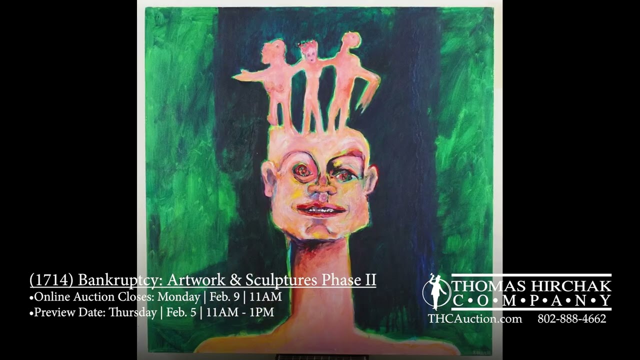 Bankruptcy Art Auction 🎨 Original Artwork & Sculptures Selling Online