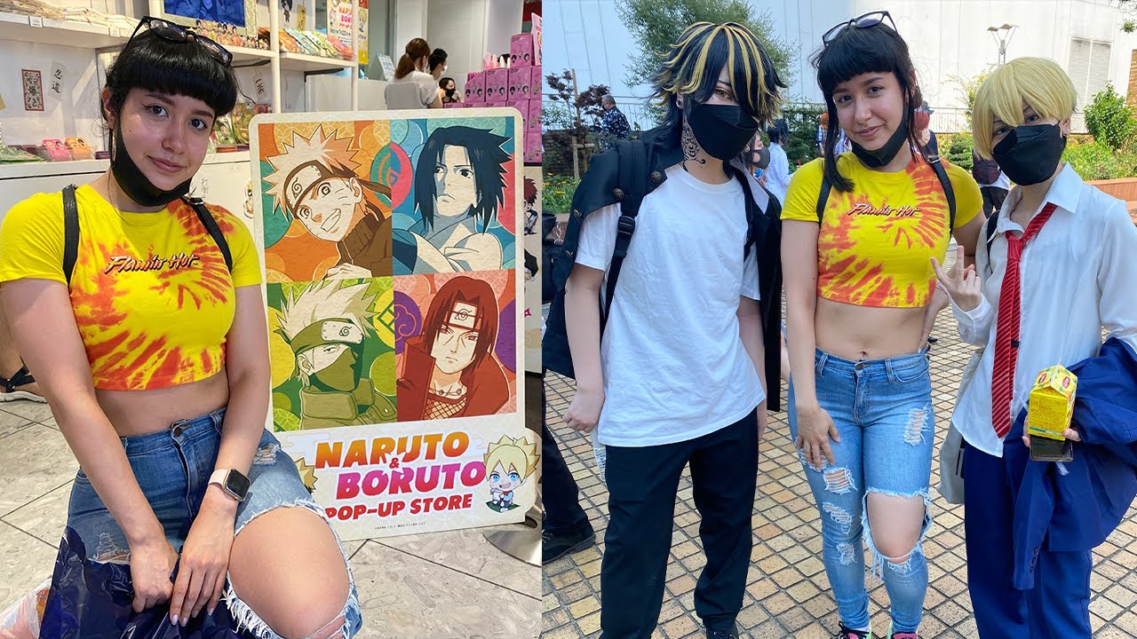 NUEVO POP UP STORE DE NARUTO🌸+EVENTO DE COSPLAY EN TOKYO✨
