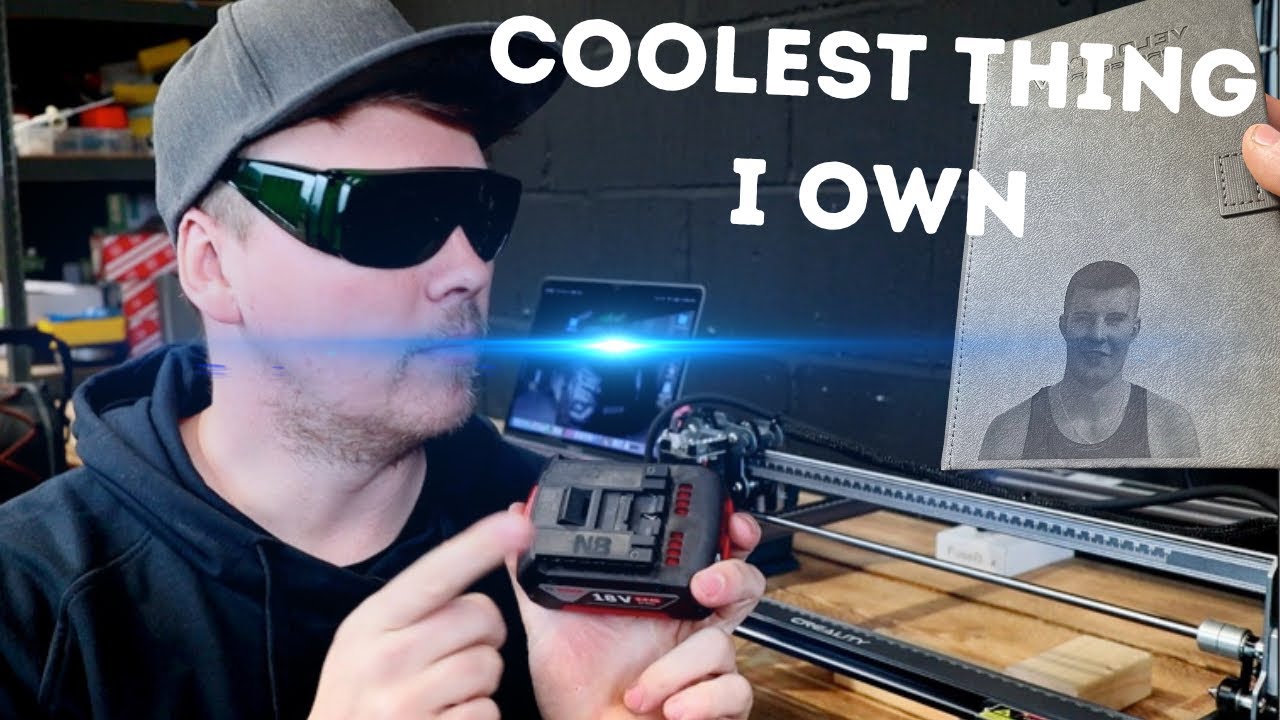I Have a laser!!!  Creality CR Falcon Laser 10w