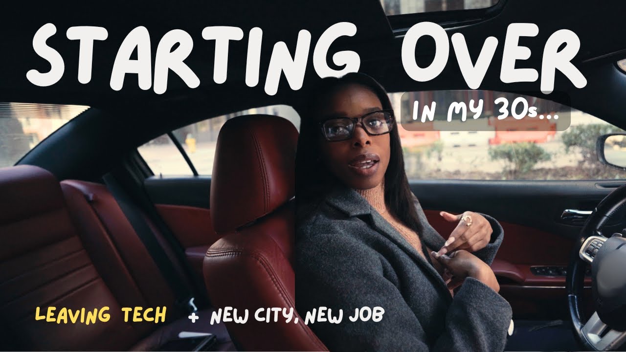 starting over in my 30s: leaving tech for advertising & moving to a new city