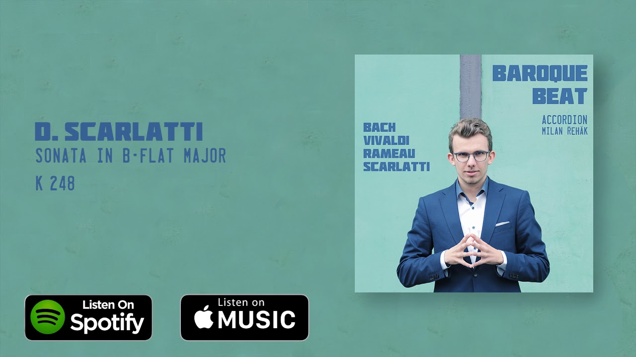 D. Scarlatti - Sonata in B-flat Major K 248 | Milan Řehák | Baroque Beat (audio)