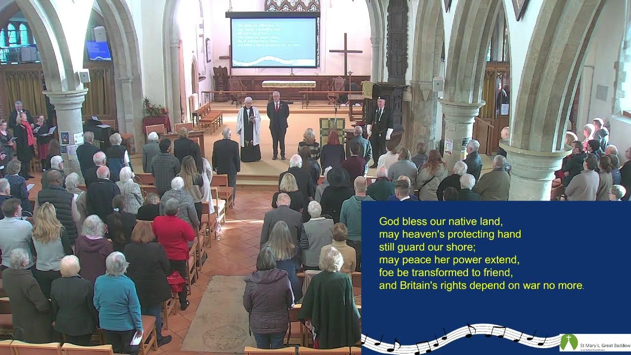 St Mary's Great Baddow - Welcome to our Service.