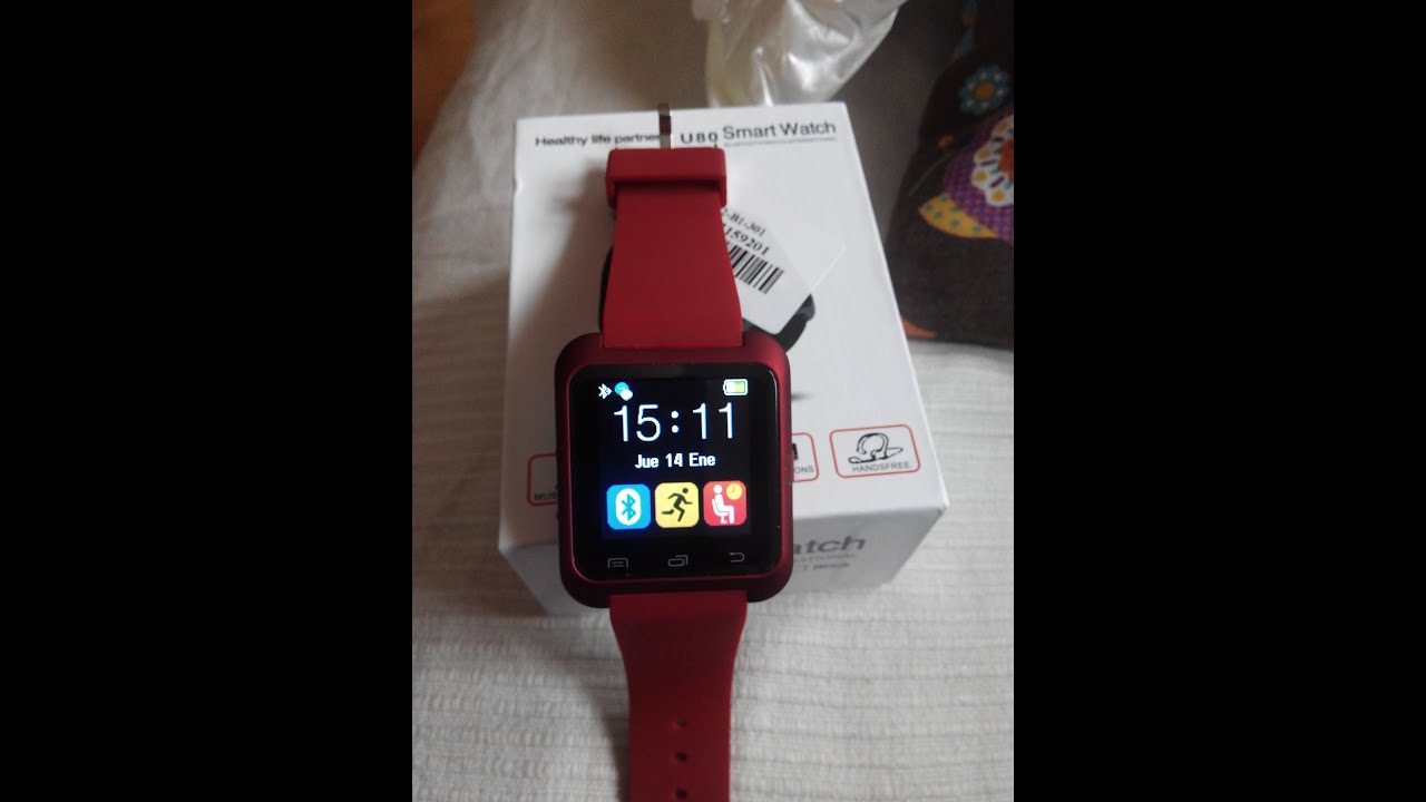 Configuración Smart Watch U8 Bluetooth, Reloj digital para moviles / celulares