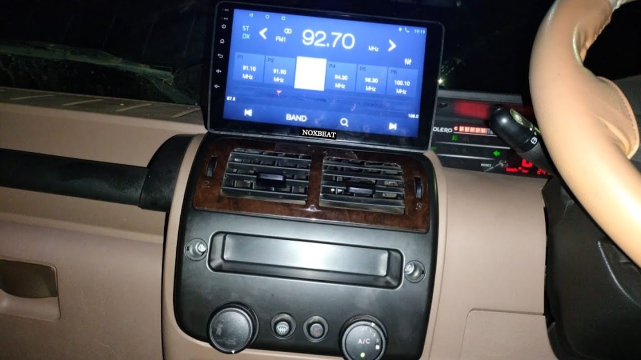 Bolero Android Frame/Old Bolero Dashboard Stereo Frame #bolero #carstereo #carandroidplayer #carplay