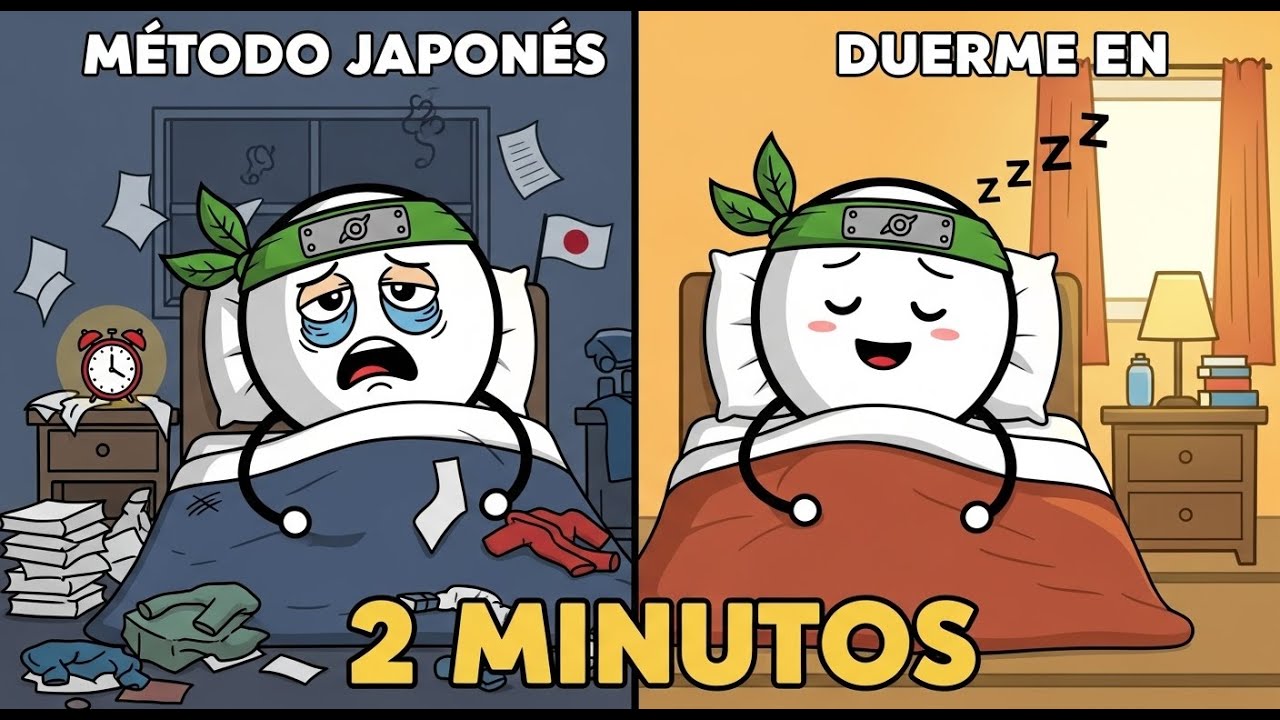 Los japonés usan esto para dormir en 2 minutos 😴🤯