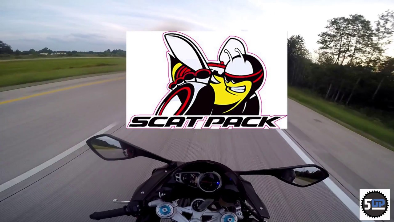 Insane Top Speed Against Dodge Challenger Scat Pack