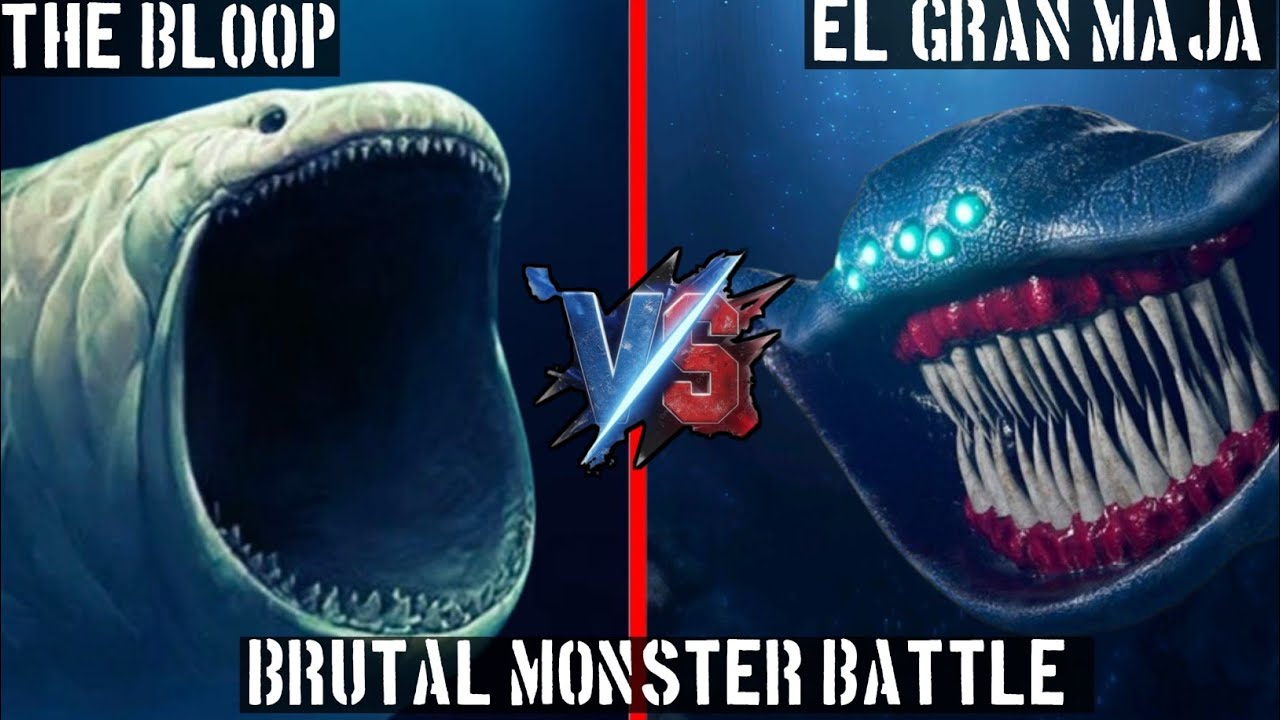 The Bloop 🆚 El Gran Maja 😱| Legendary Deep Sea Monster Battle