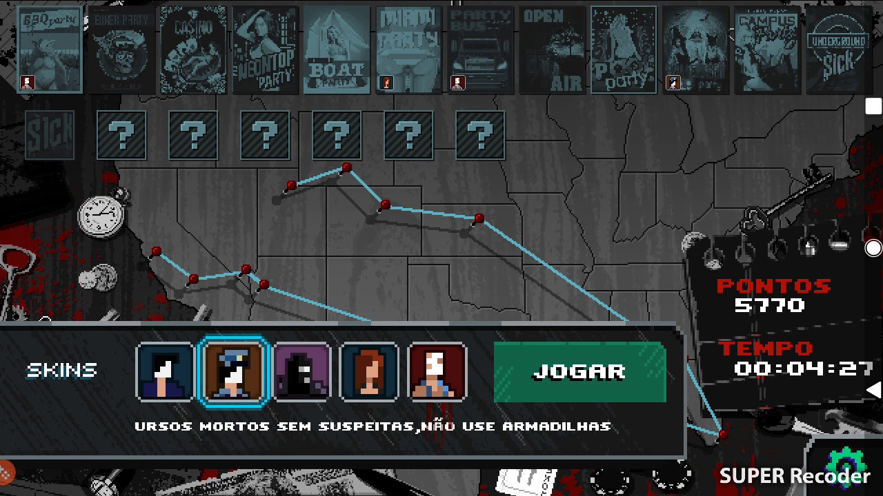 Como desbloquear os personagens do game Party Hard GO mobile