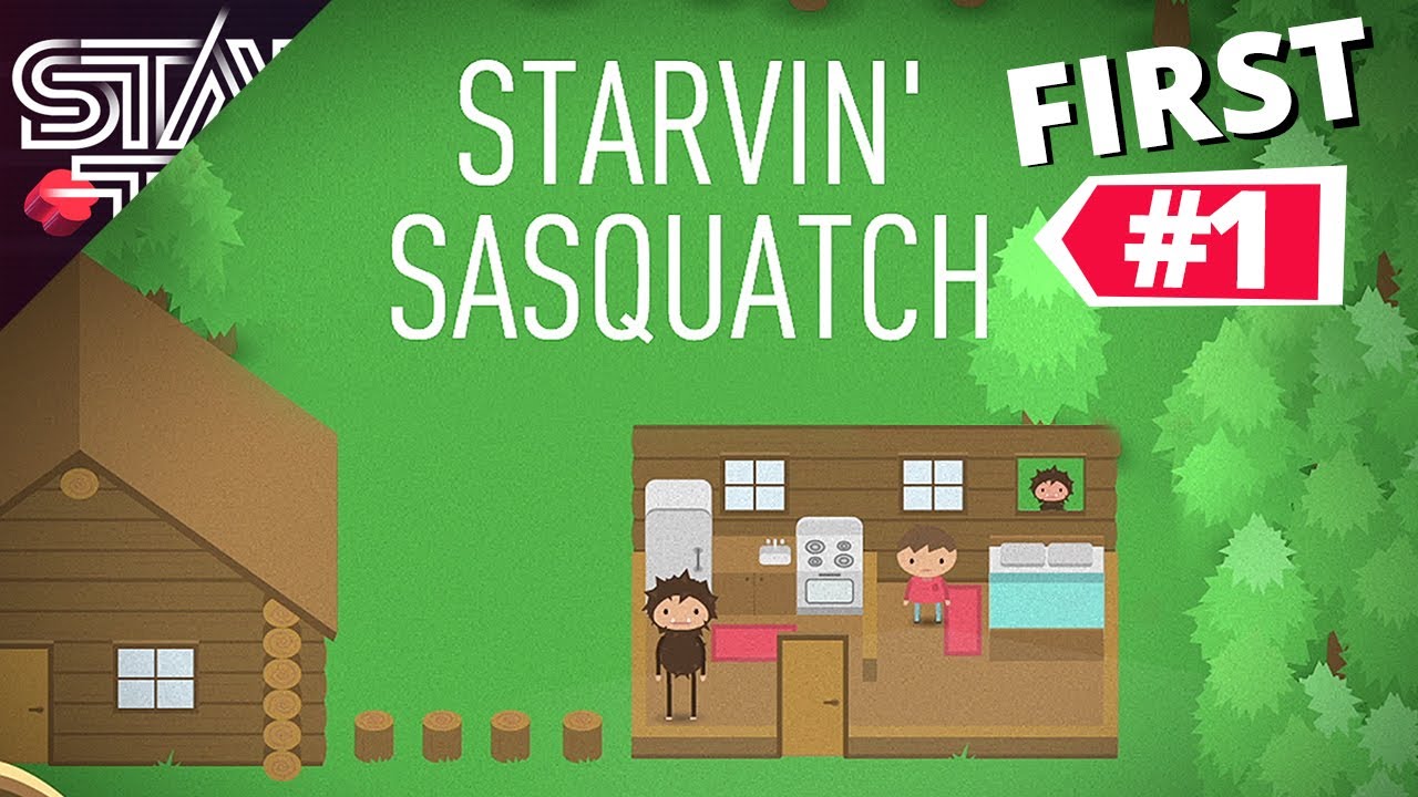I PLAYED STARVIN' SASQUATCH - First Sneaky Sasquatch Game