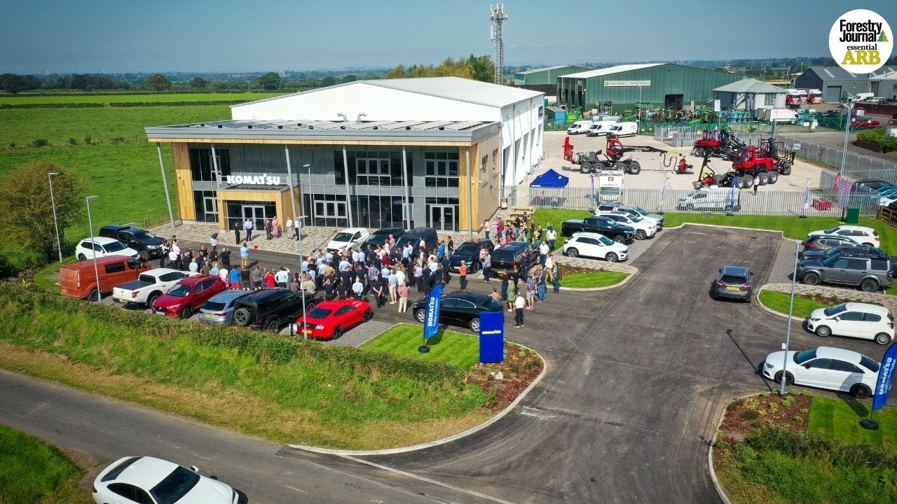 First look as Komatsu Forest officially unveils &pound;4m UK home